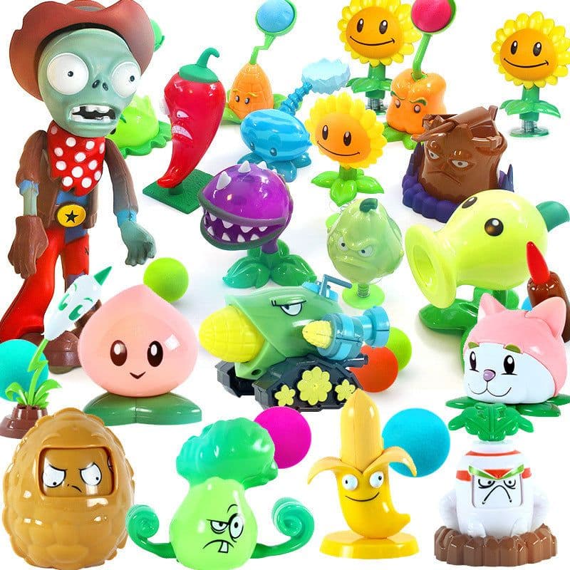 image-Plants vs. Zombies Toy Dolls Set