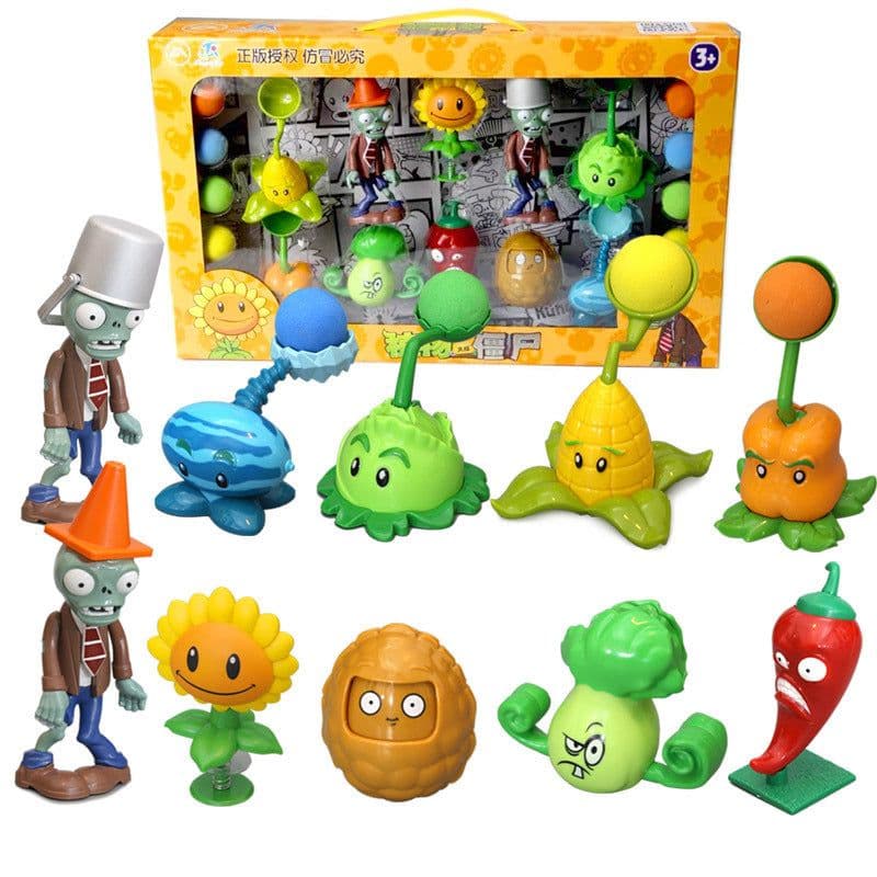 image-Plants vs. Zombies Toy Dolls Set