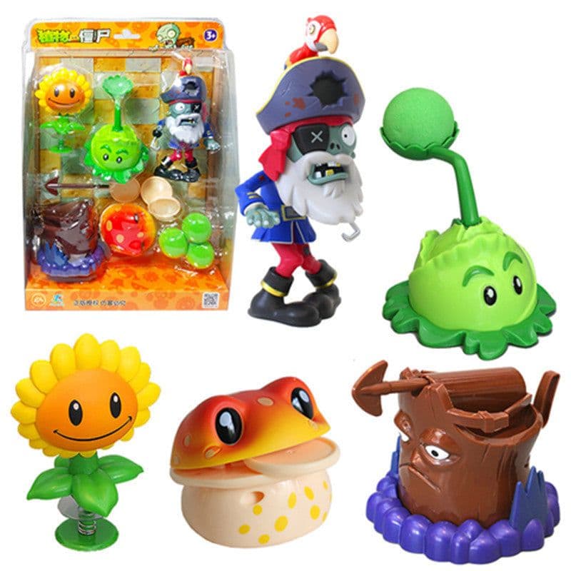 image-Plants vs. Zombies Toy Dolls Set