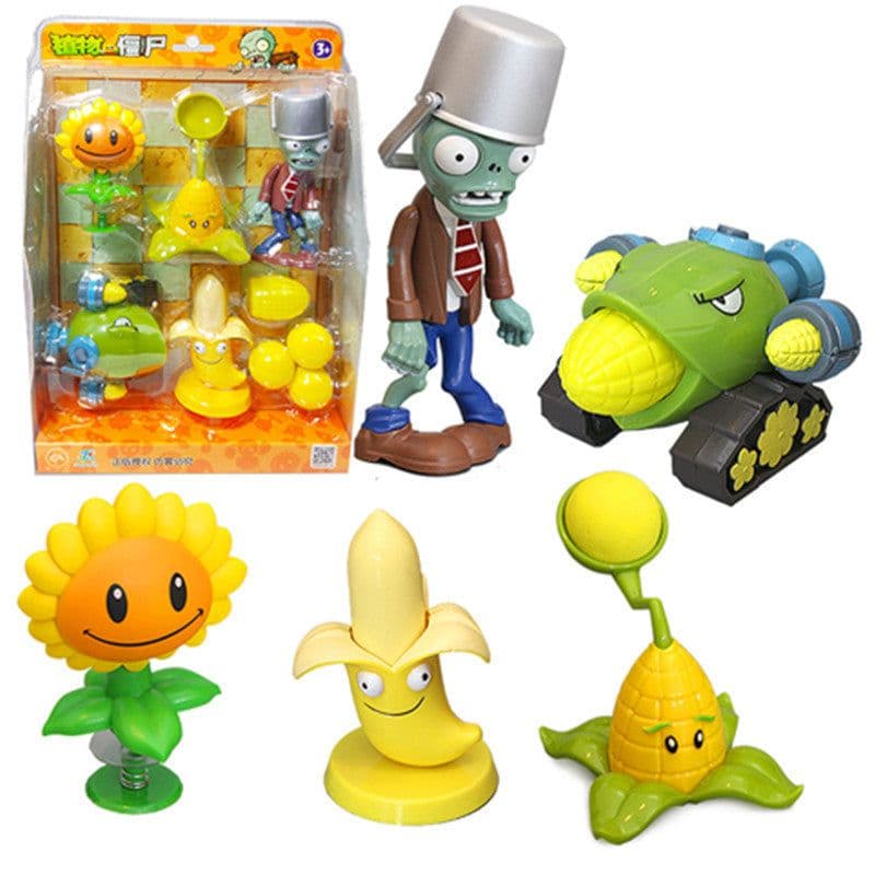 image-Plants vs. Zombies Toy Dolls Set