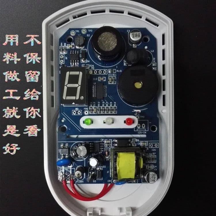 image-Direct-Plug Gas Alarm with LCD Display