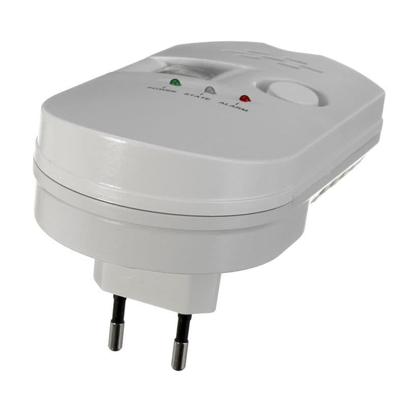 image-Direct-Plug Gas Alarm with LCD Display