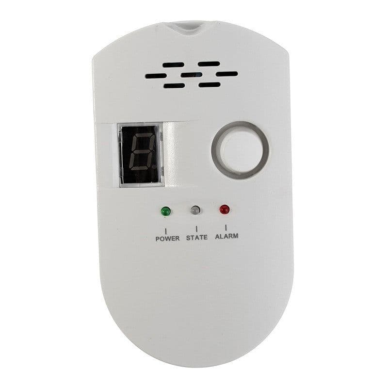 image-Direct-Plug Gas Alarm with LCD Display