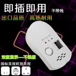 image-Direct-Plug Gas Alarm with LCD Display