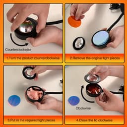 image-Cross-border Intelligent APP Controlled RGB Sunset Lamp