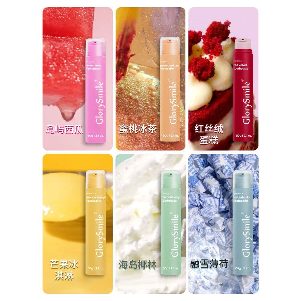 image-Glorysmile V34 Whitening Toothpaste with Fluoride