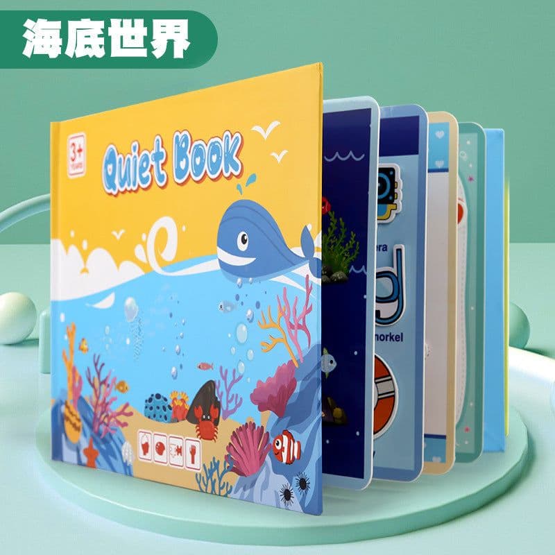 image-MMD Quiet Sticker Book, Ages 4-6