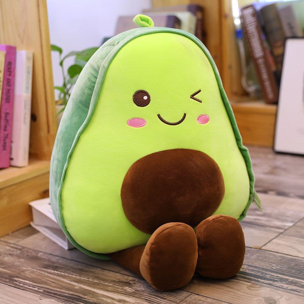 image-Avocado Plush Pillow Toy, 85cm Super Soft Cushion