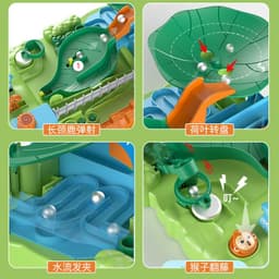 image-Beibei Jungle Adventure Rolling Ball Track Toy