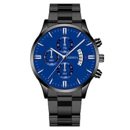 image-MREURIO M1178 Men's Quartz Watch 41.5mm Steel