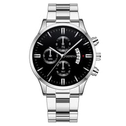 image-MREURIO M1178 Men's Quartz Watch 41.5mm Steel