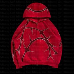 image-Women's Cotton Polyester Casual Hoodie - Black XXL