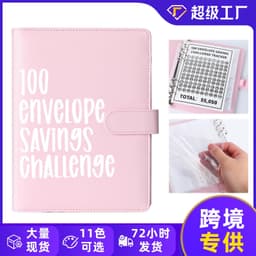 image-100 Envelope Challenge Budget Savings Book A5