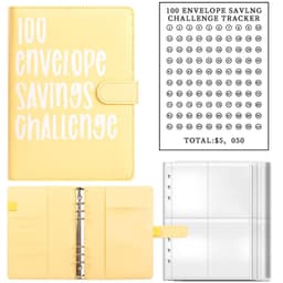image-100 Envelope Challenge Budget Savings Book A5