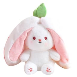 image-Fruit Rabbit Plush Toy 35cm Soft Doll