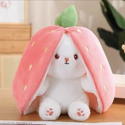 image-Fruit Rabbit Plush Toy 35cm Soft Doll
