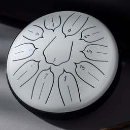 image-Huashu 12-inch 13-Tone Steel Tongue Drum