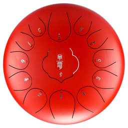 image-Huashu 12-inch 13-Tone Steel Tongue Drum