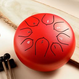 image-Huashu 12-inch 13-Tone Steel Tongue Drum