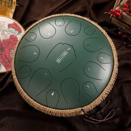 image-Huashu 12-inch 13-Tone Steel Tongue Drum