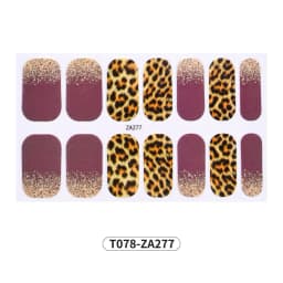 image-Manicure Halloween Stickers 3D Skull 12pcs