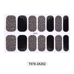 image-Manicure Halloween Stickers 3D Skull 12pcs