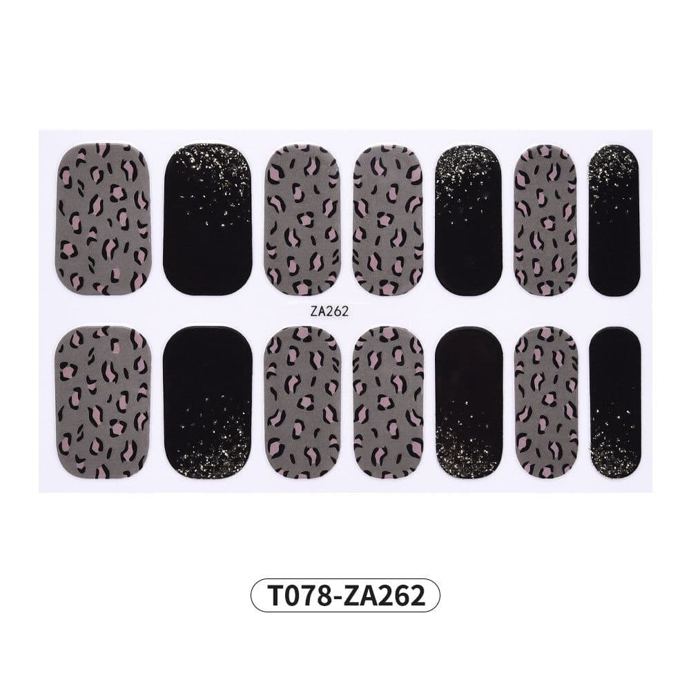 image-Manicure Halloween Stickers 3D Skull 12pcs