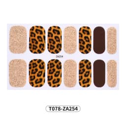 image-Manicure Halloween Stickers 3D Skull 12pcs