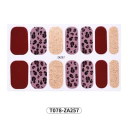 image-Manicure Halloween Stickers 3D Skull 12pcs