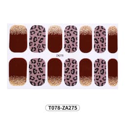image-Manicure Halloween Stickers 3D Skull 12pcs