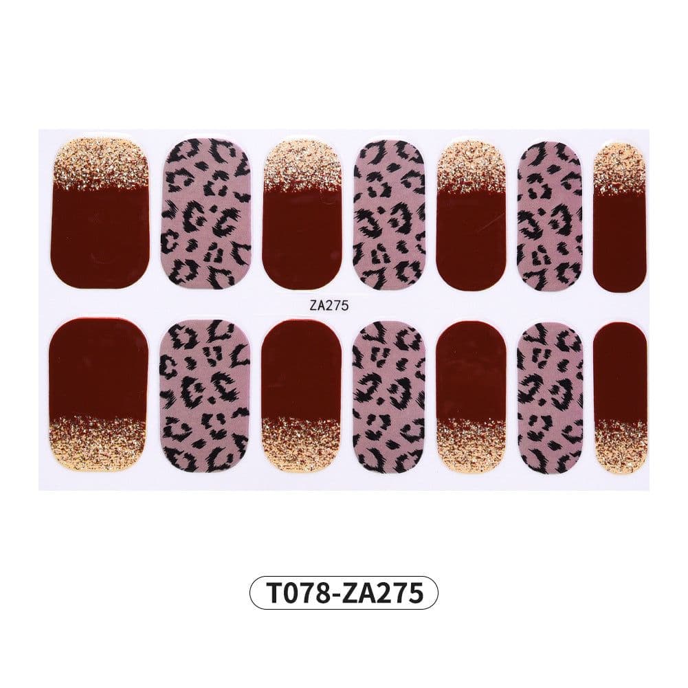 image-Manicure Halloween Stickers 3D Skull 12pcs
