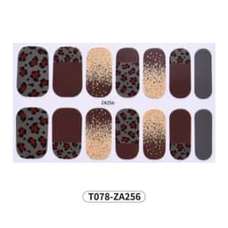 image-Manicure Halloween Stickers 3D Skull 12pcs