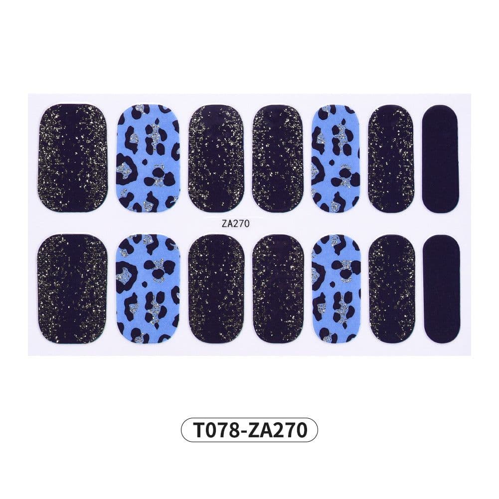 image-Manicure Halloween Stickers 3D Skull 12pcs