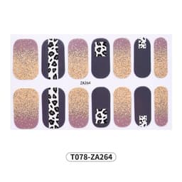 image-Manicure Halloween Stickers 3D Skull 12pcs