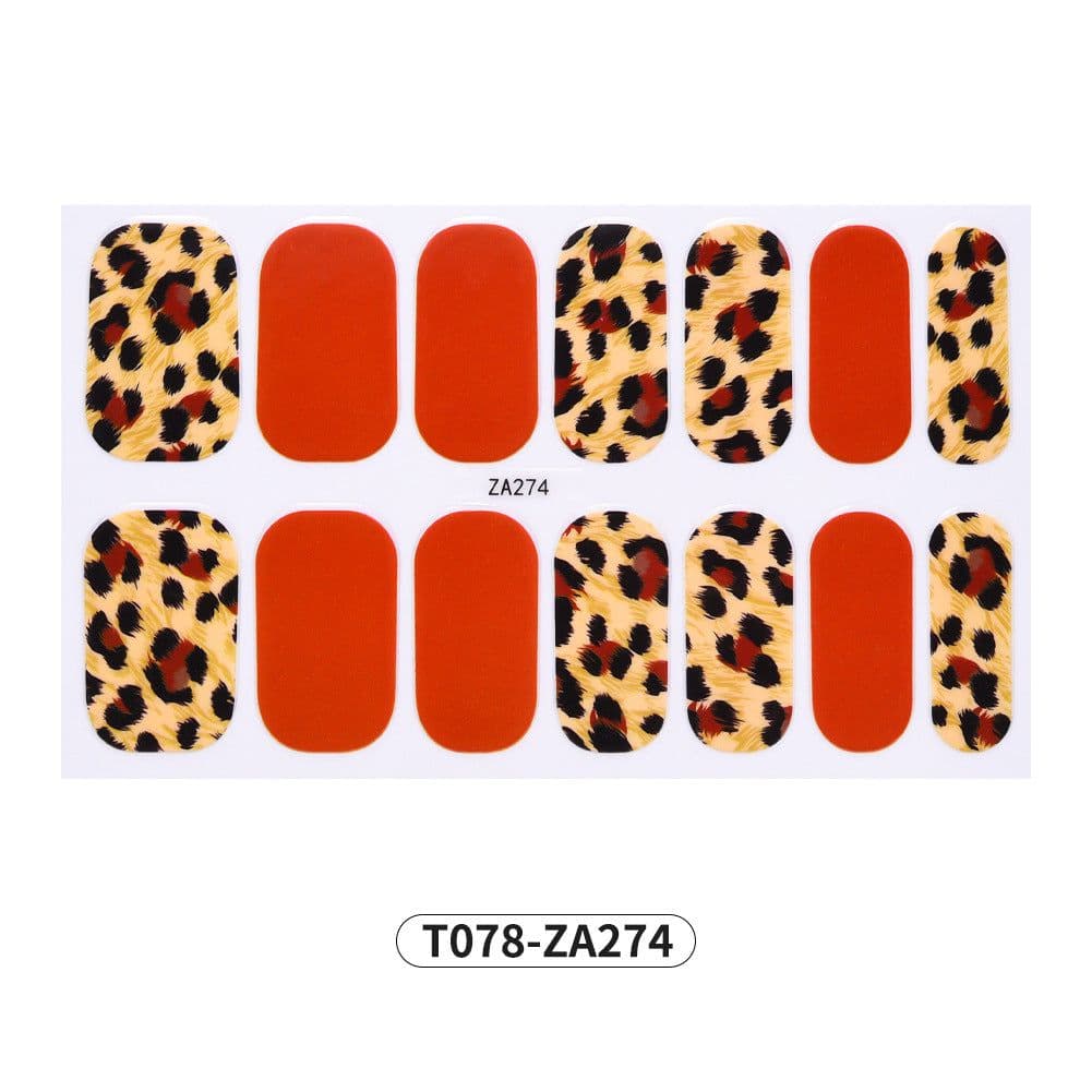 image-Manicure Halloween Stickers 3D Skull 12pcs