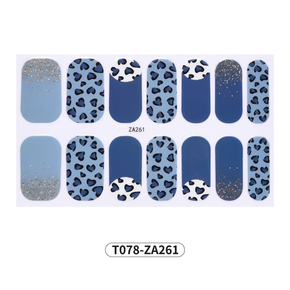 image-Manicure Halloween Stickers 3D Skull 12pcs