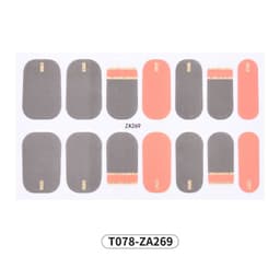 image-Manicure Halloween Stickers 3D Skull 12pcs
