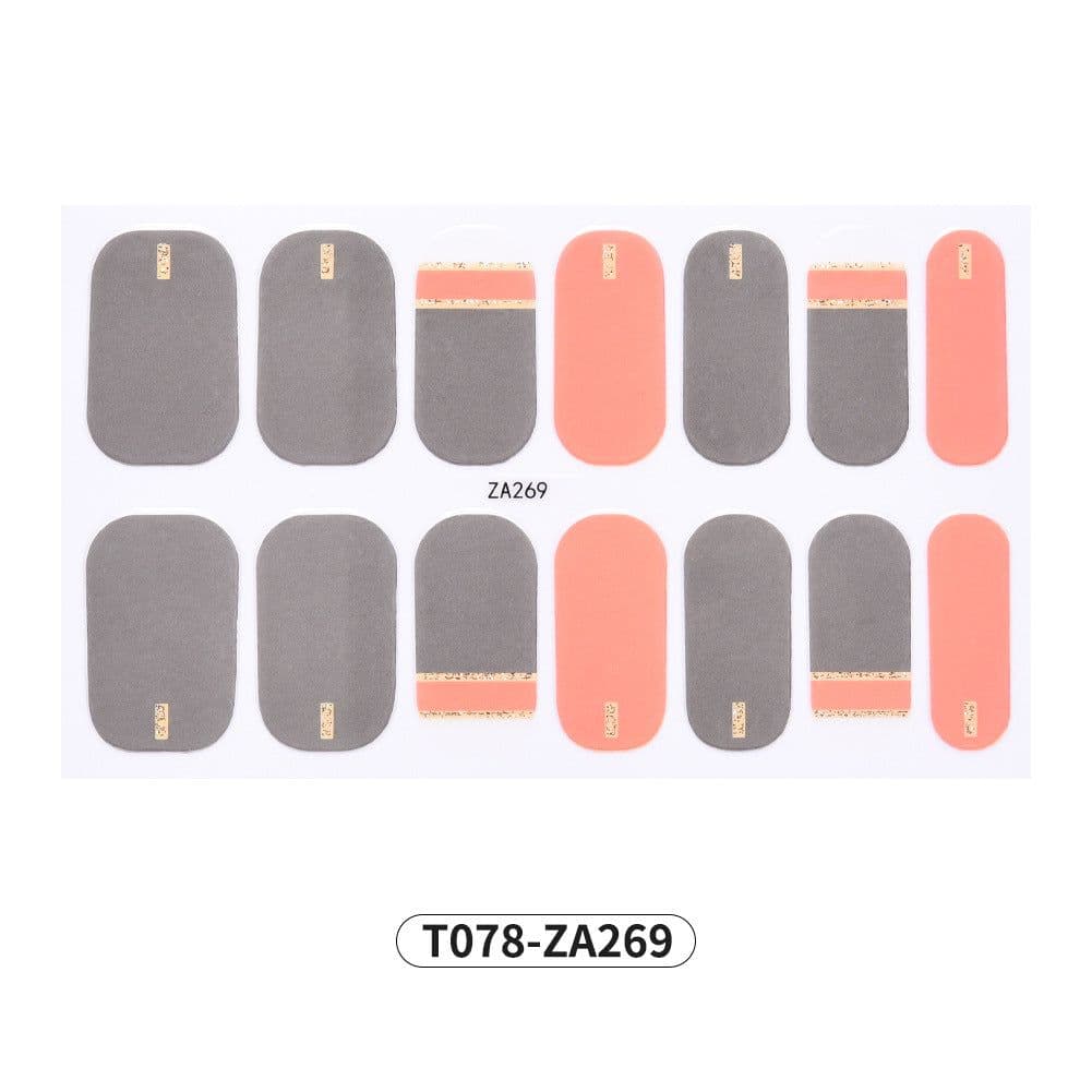 image-Manicure Halloween Stickers 3D Skull 12pcs