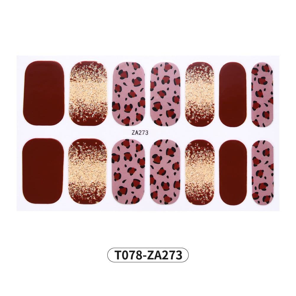 image-Manicure Halloween Stickers 3D Skull 12pcs