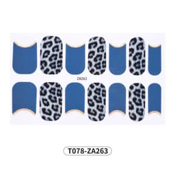 image-Manicure Halloween Stickers 3D Skull 12pcs