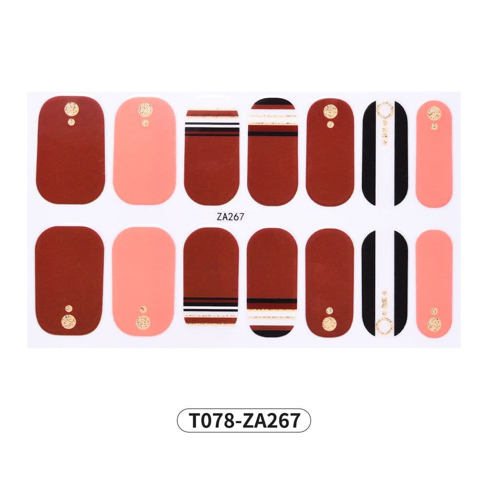 image-Manicure Halloween Stickers 3D Skull 12pcs