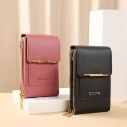 image-Endaycon Touch Screen Mobile Phone Messenger Bag