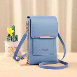 image-Endaycon Touch Screen Mobile Phone Messenger Bag
