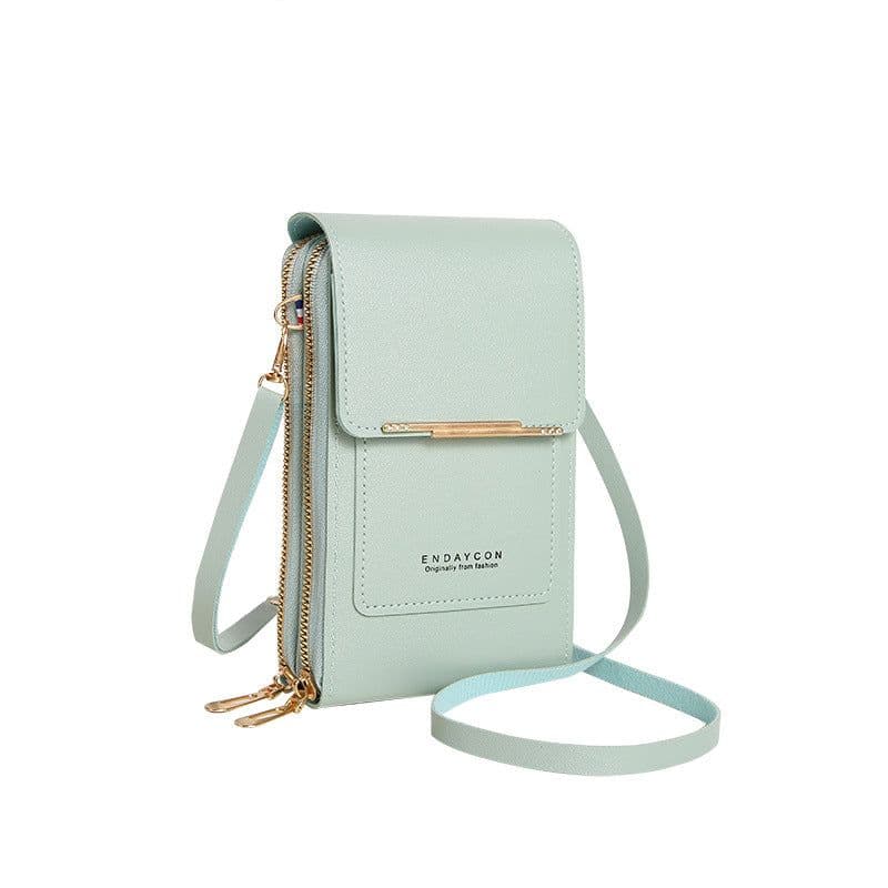 image-Endaycon Touch Screen Mobile Phone Messenger Bag