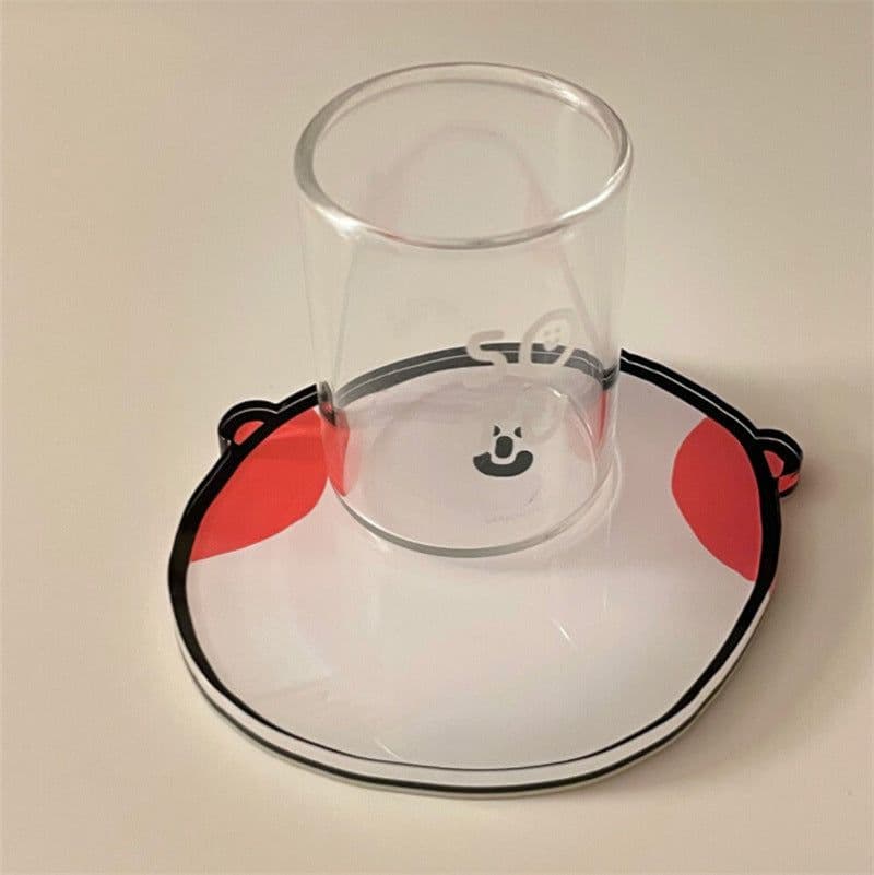 image-Acrylic Coaster with Printed Logo