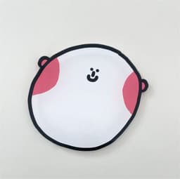 image-Acrylic Coaster with Printed Logo