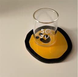 image-Acrylic Coaster with Printed Logo