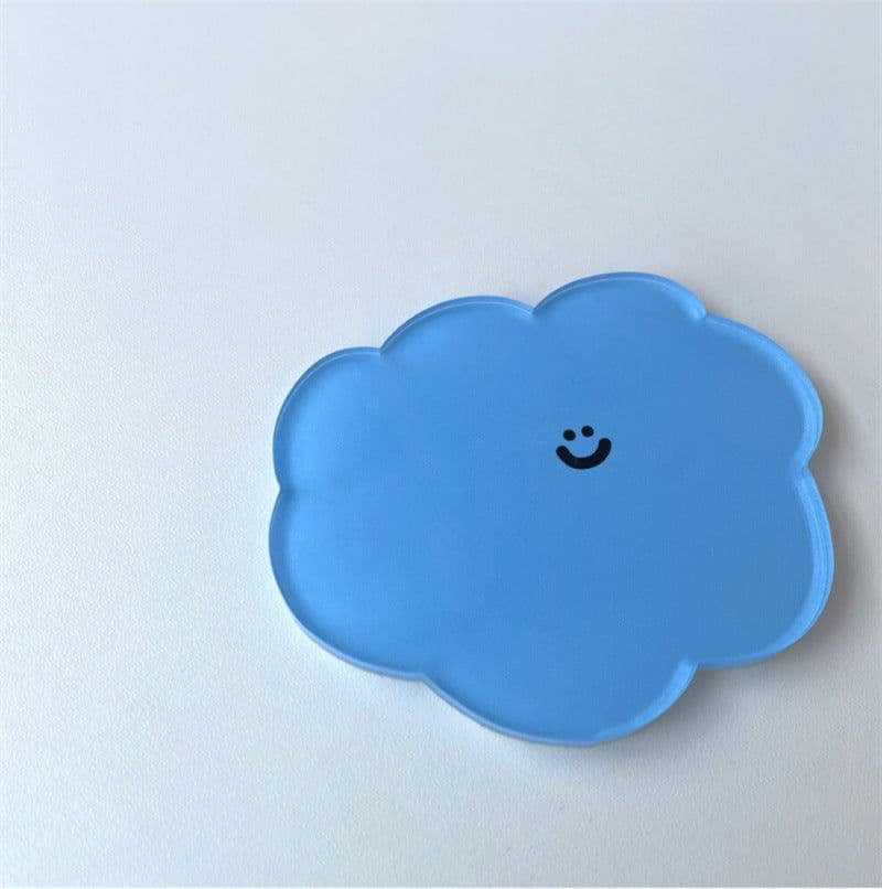 image-Acrylic Coaster with Printed Logo