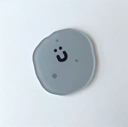 image-Acrylic Coaster with Printed Logo