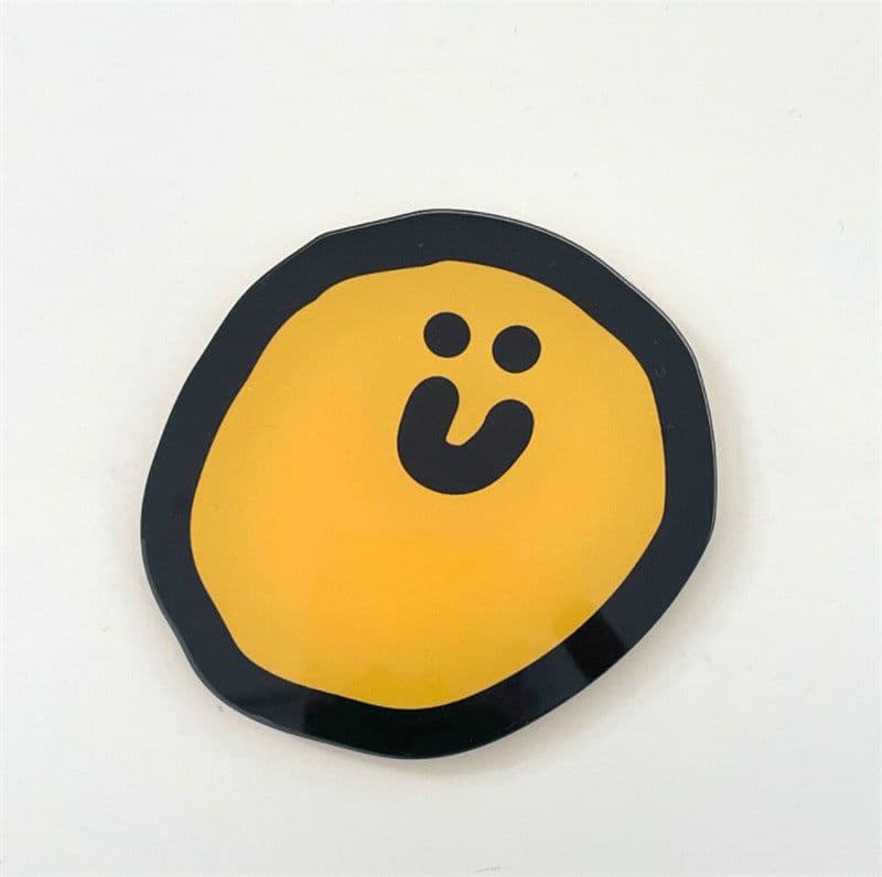 image-Acrylic Coaster with Printed Logo
